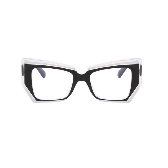 Boutique Accessories - NWOT Boutique Black and White Clear Lens Eyeglasses